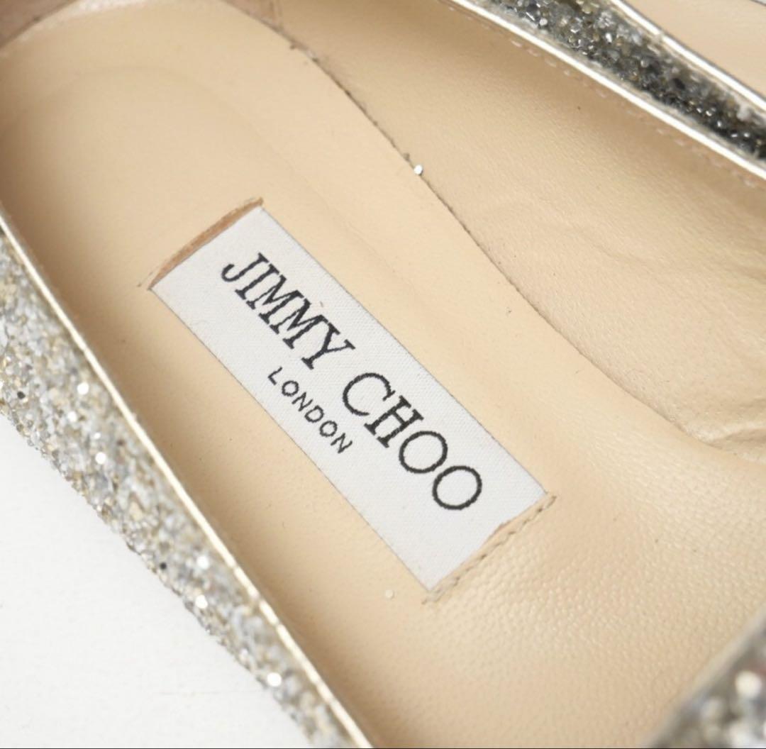 ★美品★ジミーチュウ JIMMY CHOO Gala フラットシューズ 37.5