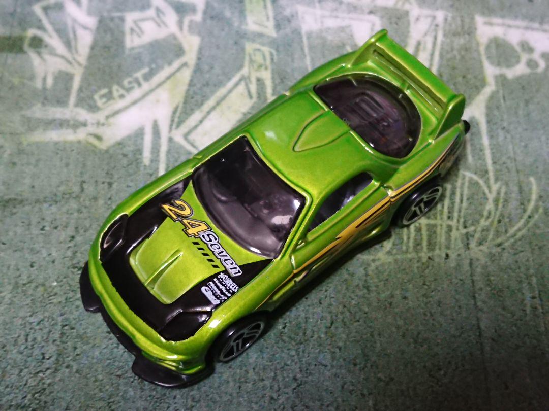 通販でクリスマス 24 ライトグリーンメタ / セブン ミニカー