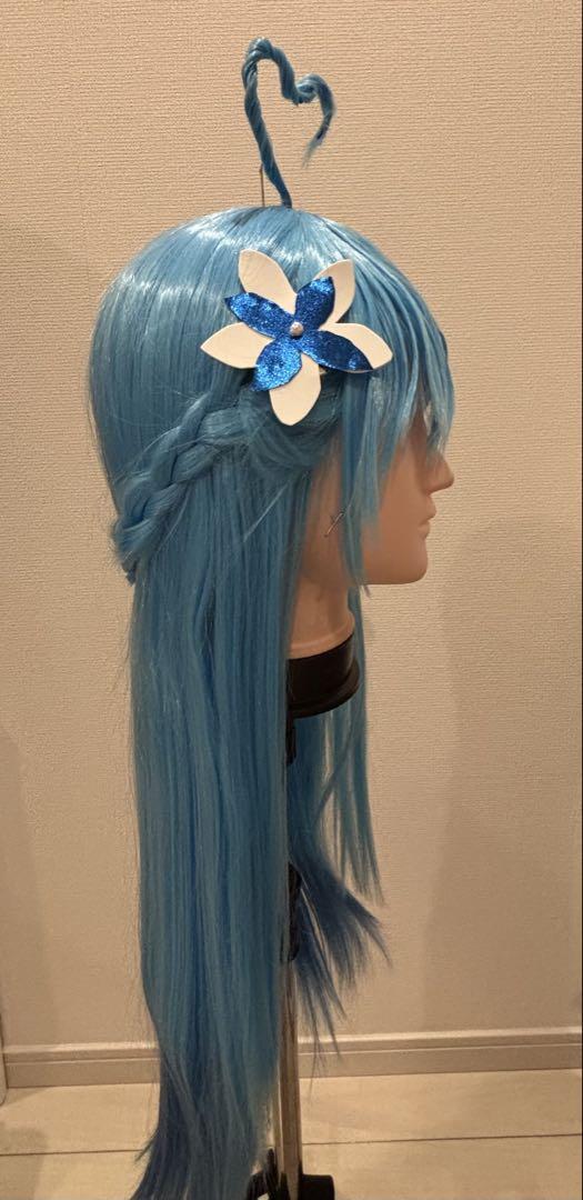 ホロライブ　雪花ラミィ ウィッグ　コスプレ