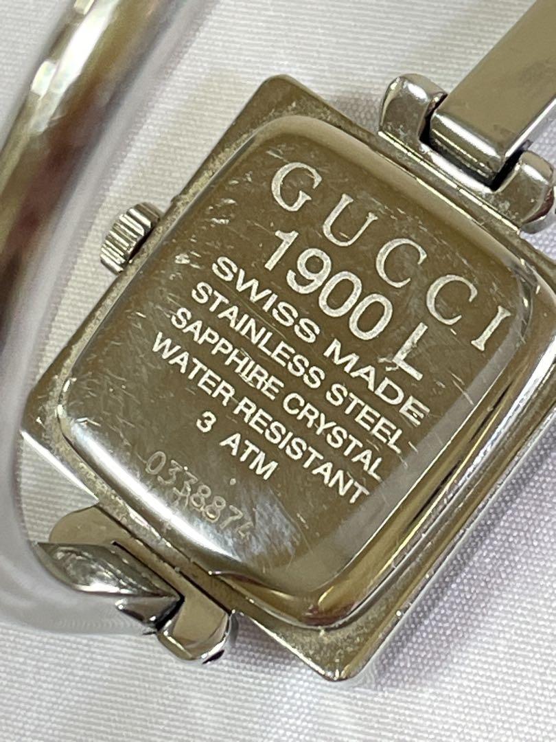 GUCCI レディース腕時計　バングル　ブレスウォッチ