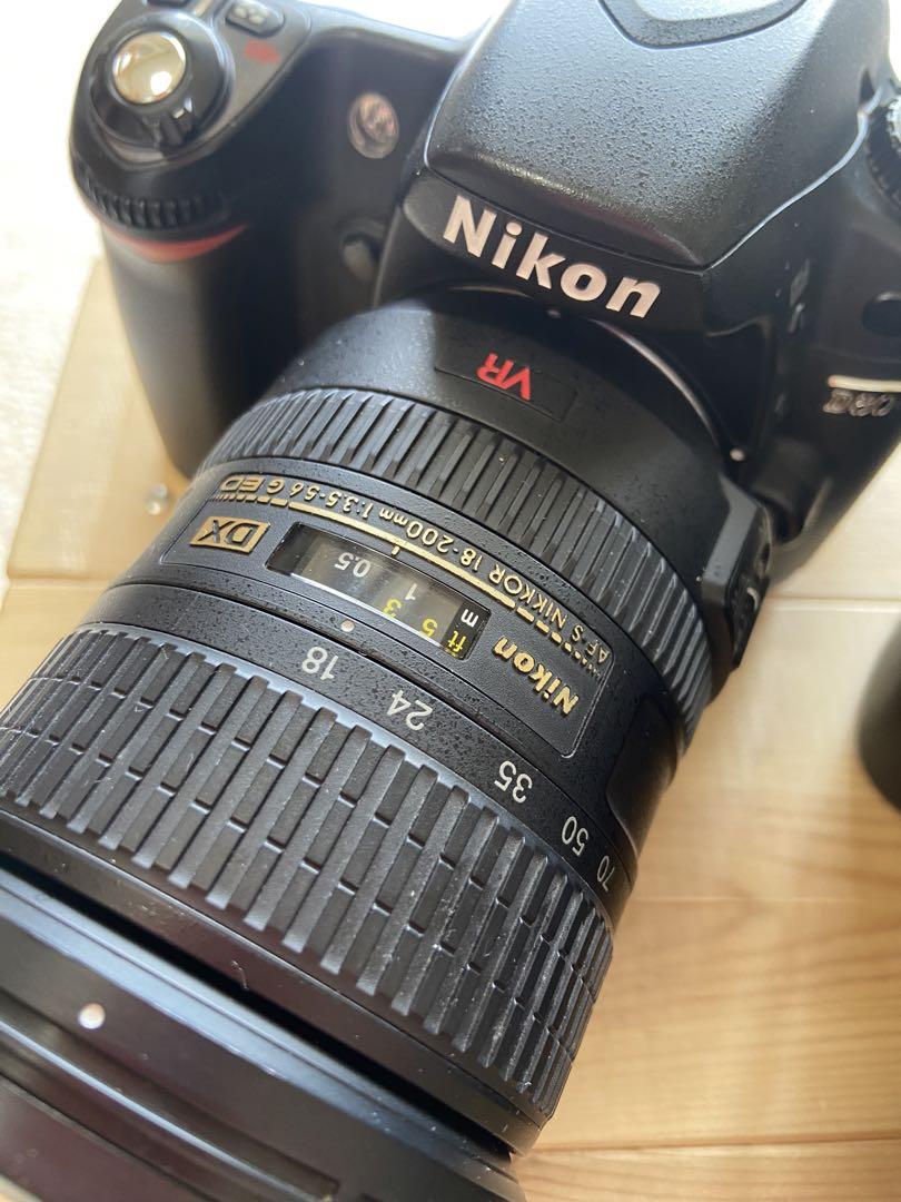 Nikon デジタル一眼レフ　D40(ジャンク品)&D80 2台セット　ニコン