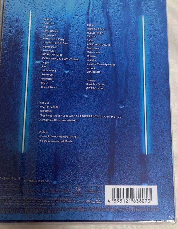 Snow Man/Snow Man LIVE TOUR 2021 Mania - ミュージック人気