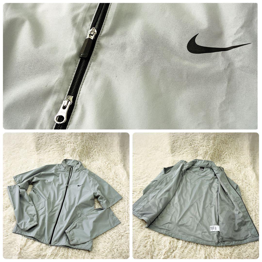NIKEナイキゴルフ　GOLF 上下セット　ナイロン　半袖　L ウェア　美品