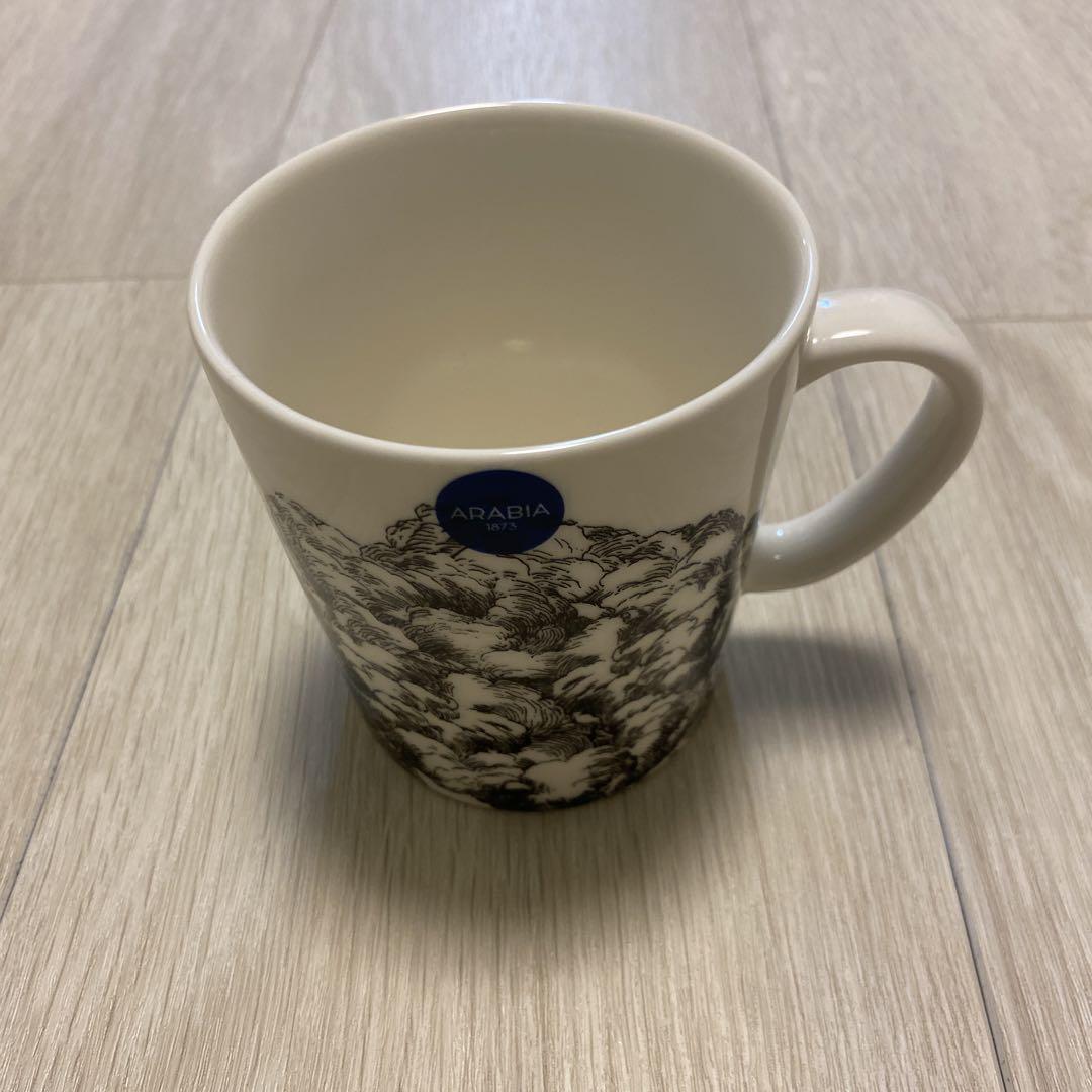 未使用ARABIA IITTALA DESIGN CENTRE 1873 マグ