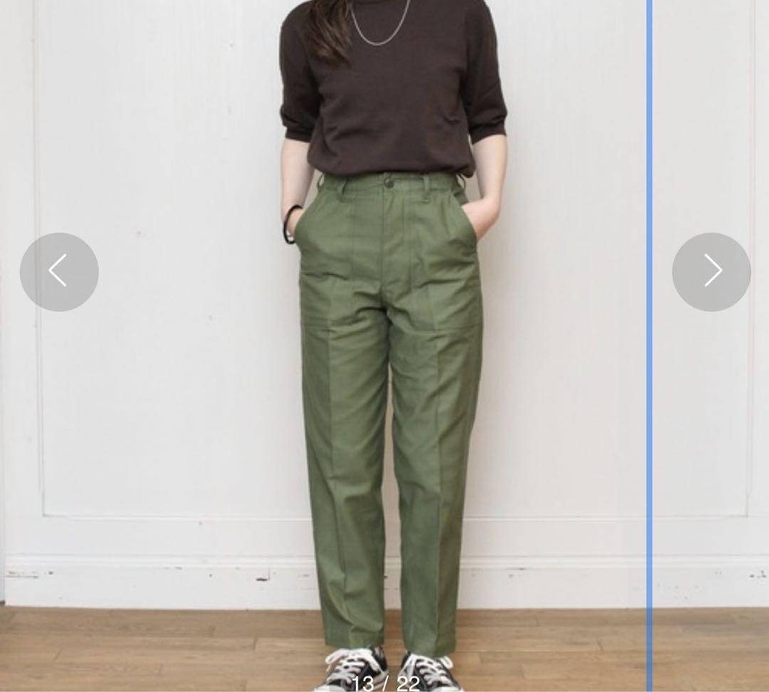 美品 Shinzone シンゾーン BAKER PANTS ベイカーパンツ 38