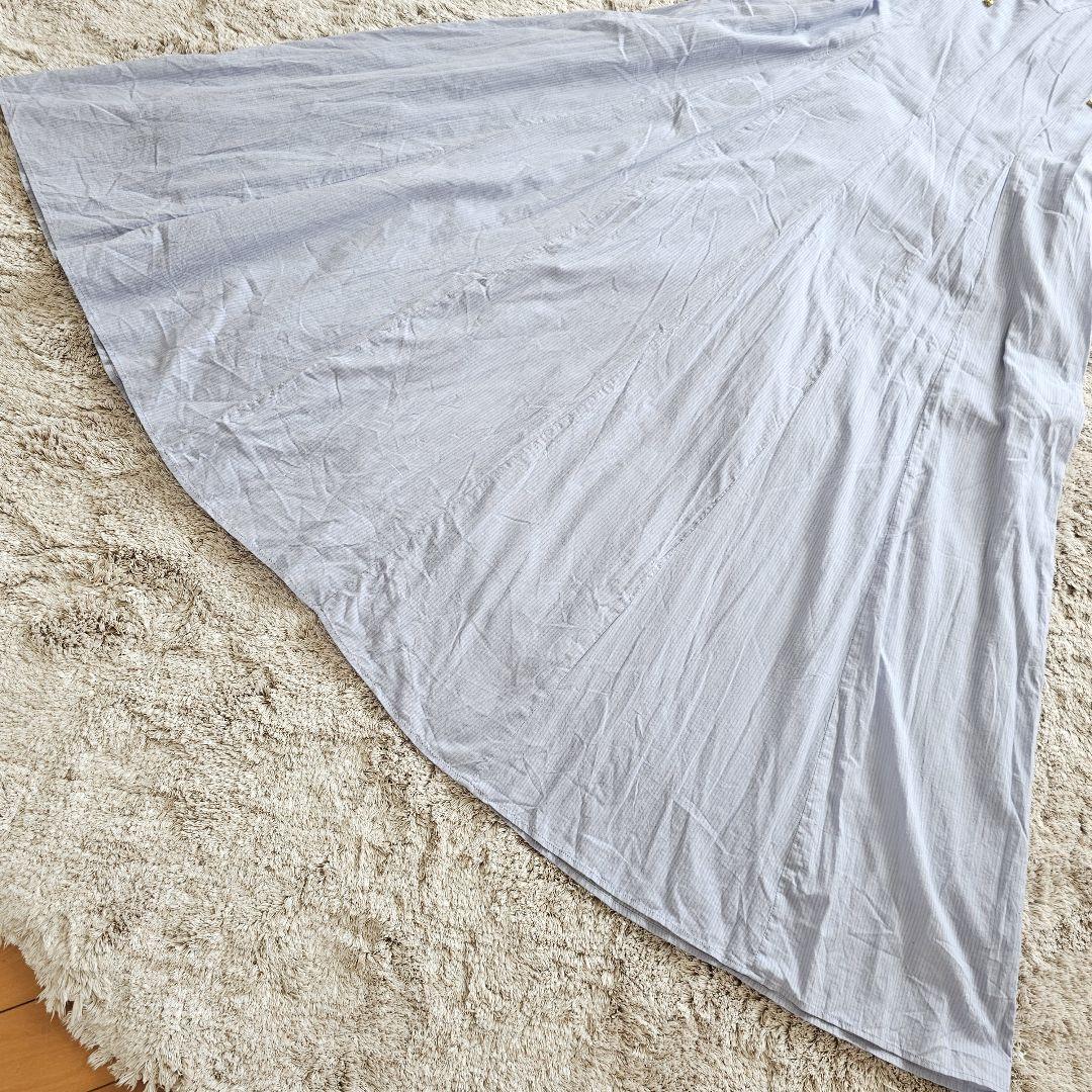 2023年 ヌキテパ DOBBY STRIPE PLAIN DRESS