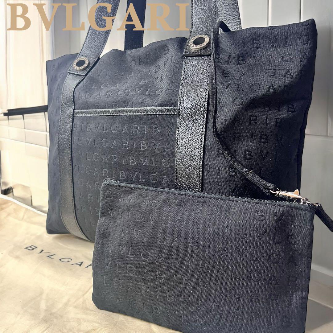 ほぼ未使用✨ BVLGARI ロゴマニア トートバッグ SophiaTote L