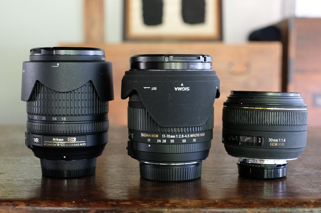 Nikon D7000 18-105 VR レンズキット＋レンズ２本付き