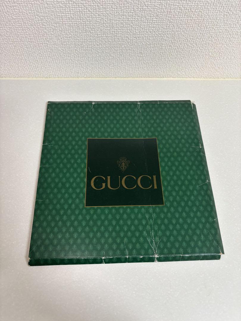 《未使用》GUCCI グッチ　スカーフ　花柄　ブルー　67×67