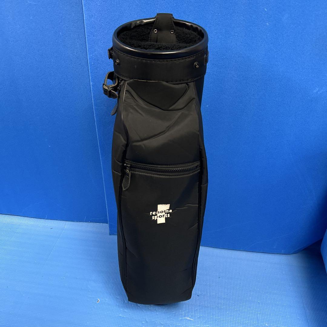 renoma sports ブラックキャディバッグ