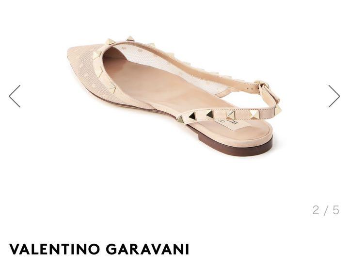 国産正規店 VALENTINO フラットシューズ 新品 39Ws4-m65621637282 HOT定番