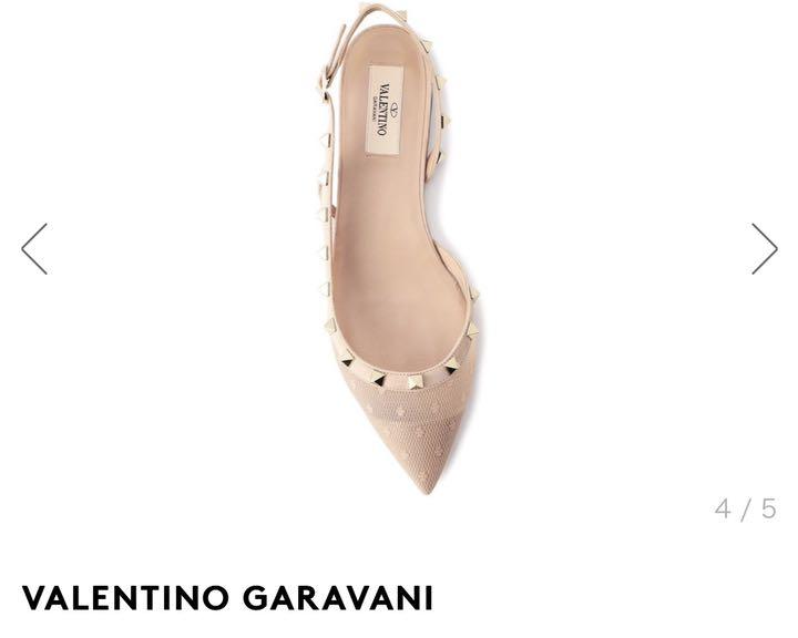 国産正規店 VALENTINO フラットシューズ 新品 39Ws4-m65621637282 HOT定番