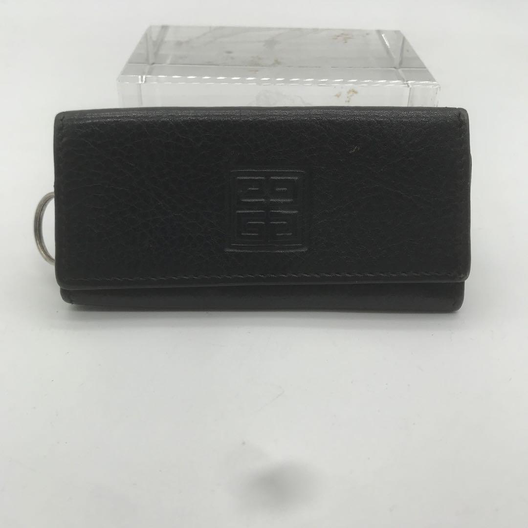 極美品】GIVENCHY ブラック レザー キーケース Givenchy - メルカリ