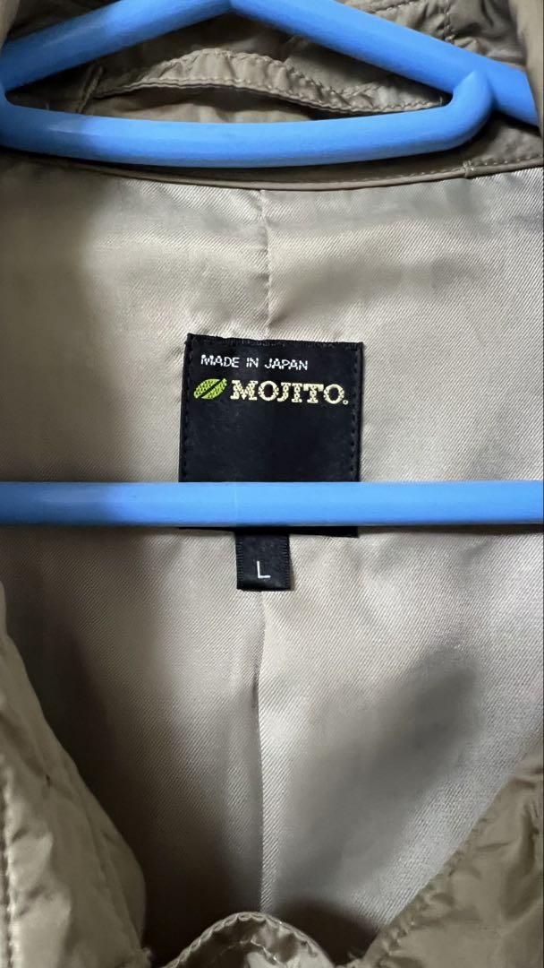 MOJITO ベージュ トレンチコート Lサイズ美品使用回数少ない MOJITO ベージュ トレンチコート Lサイズ美品使用回数少ない