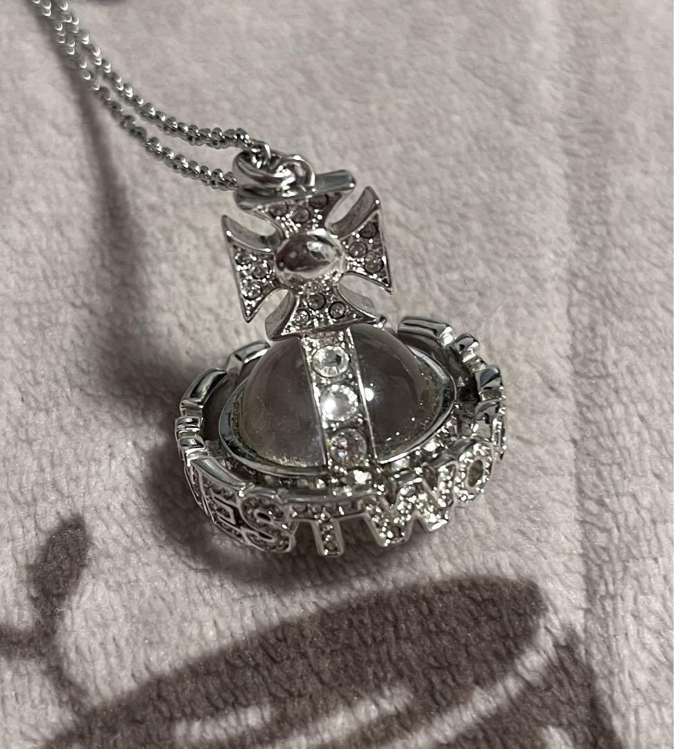 Vivienne Westwood オーブ ネックレス ラインストーン 9282 Vivienne Westwood オーブ ラインストーン ネックレス