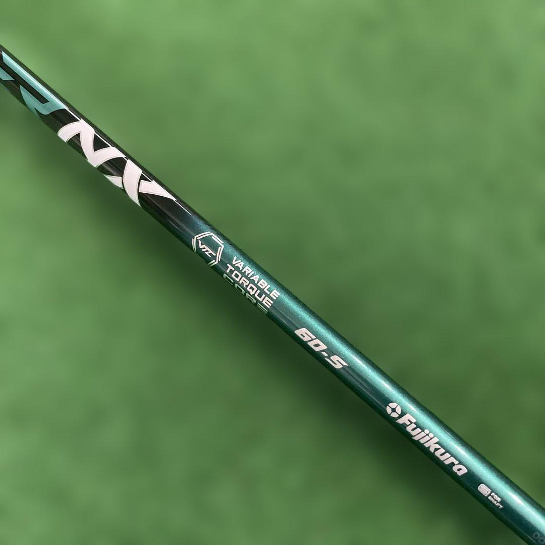 フジクラ　NXグリーン　60 Sシャフト　コブラスリーブ　ドライバー対応シャフト