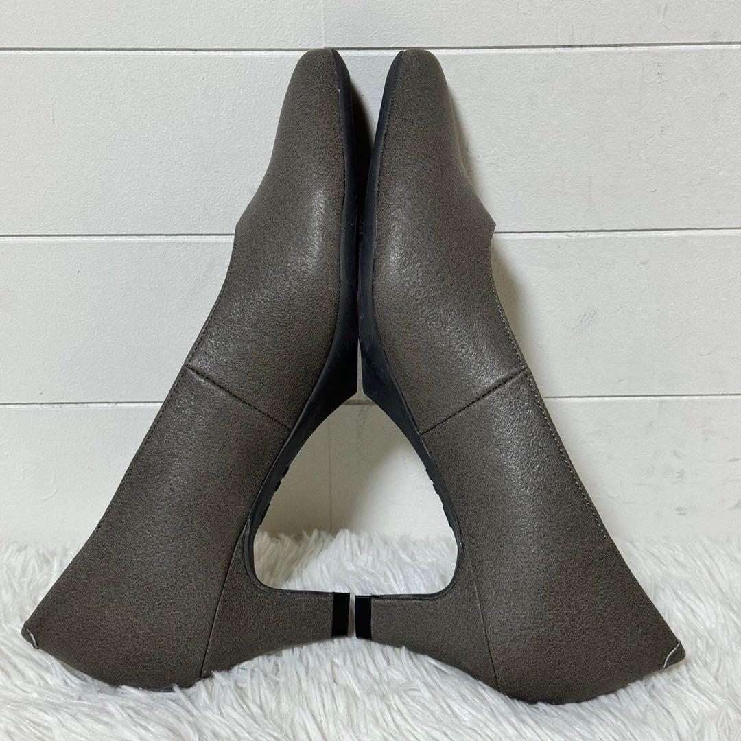 新品未使用⭐️elevage エルバージュ 甲深パンプス コンフォ