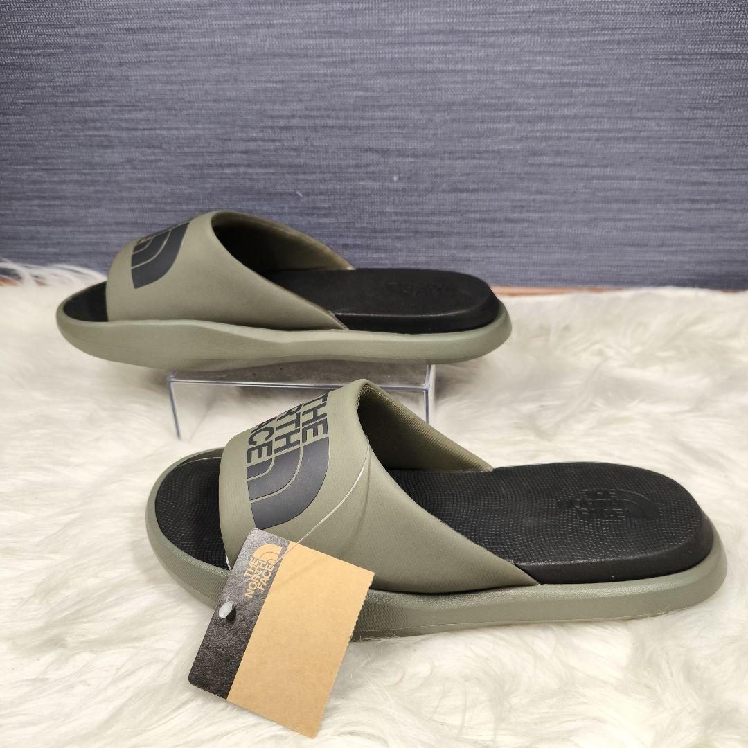 新品タグ付き【THE NORTH FACE】トリアーチスライドサンダル 25 緑
