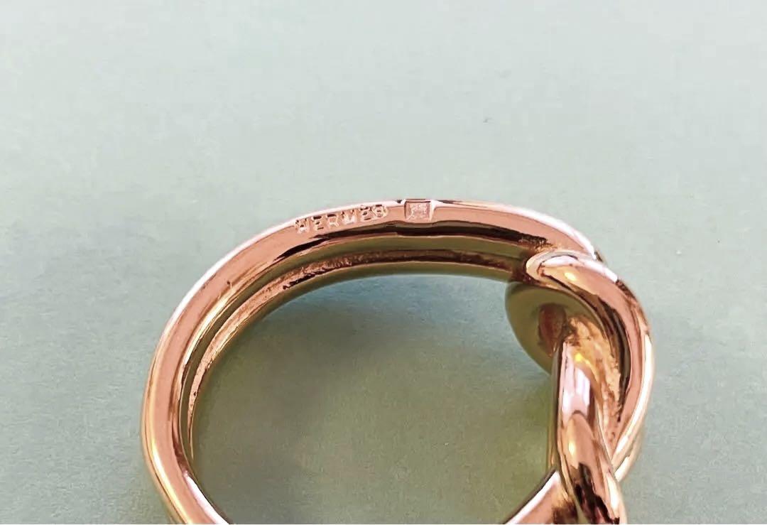 HERMES エルメス アタメ スカーフリング