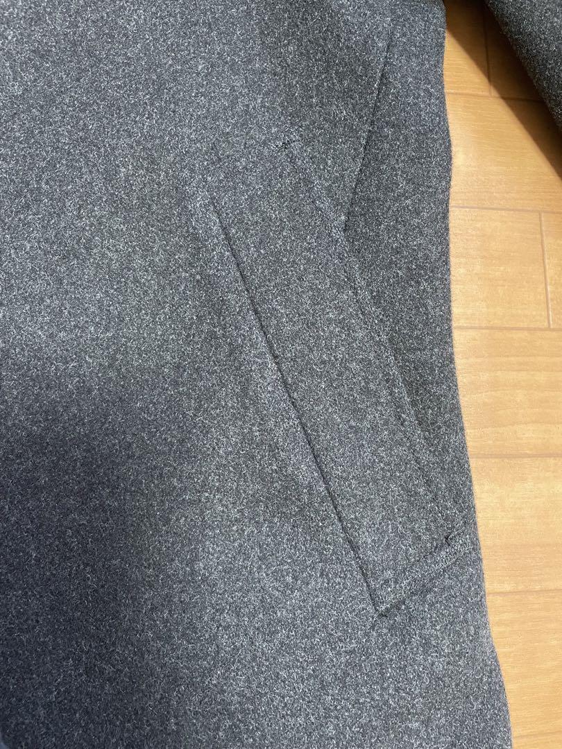 【専用です】バーニーズニューヨーク メルトンコート ロングコート チャコール