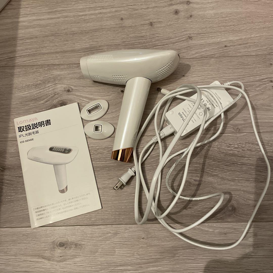 Lomvay 光脱毛器 本体 + 付属品