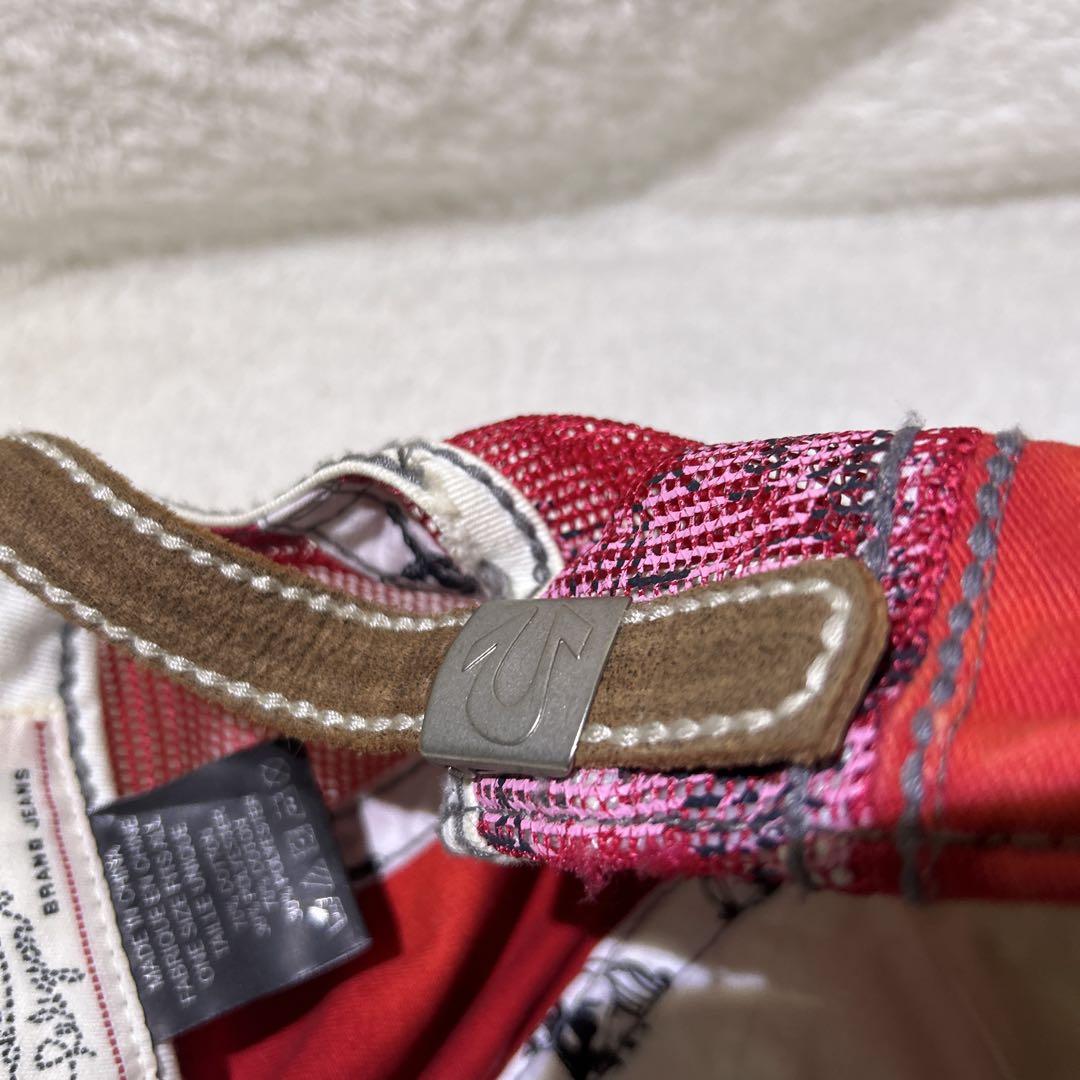 TRUE RELIGION トゥルーレリジョン　キャップ　ヴィンテージ調　Y2K