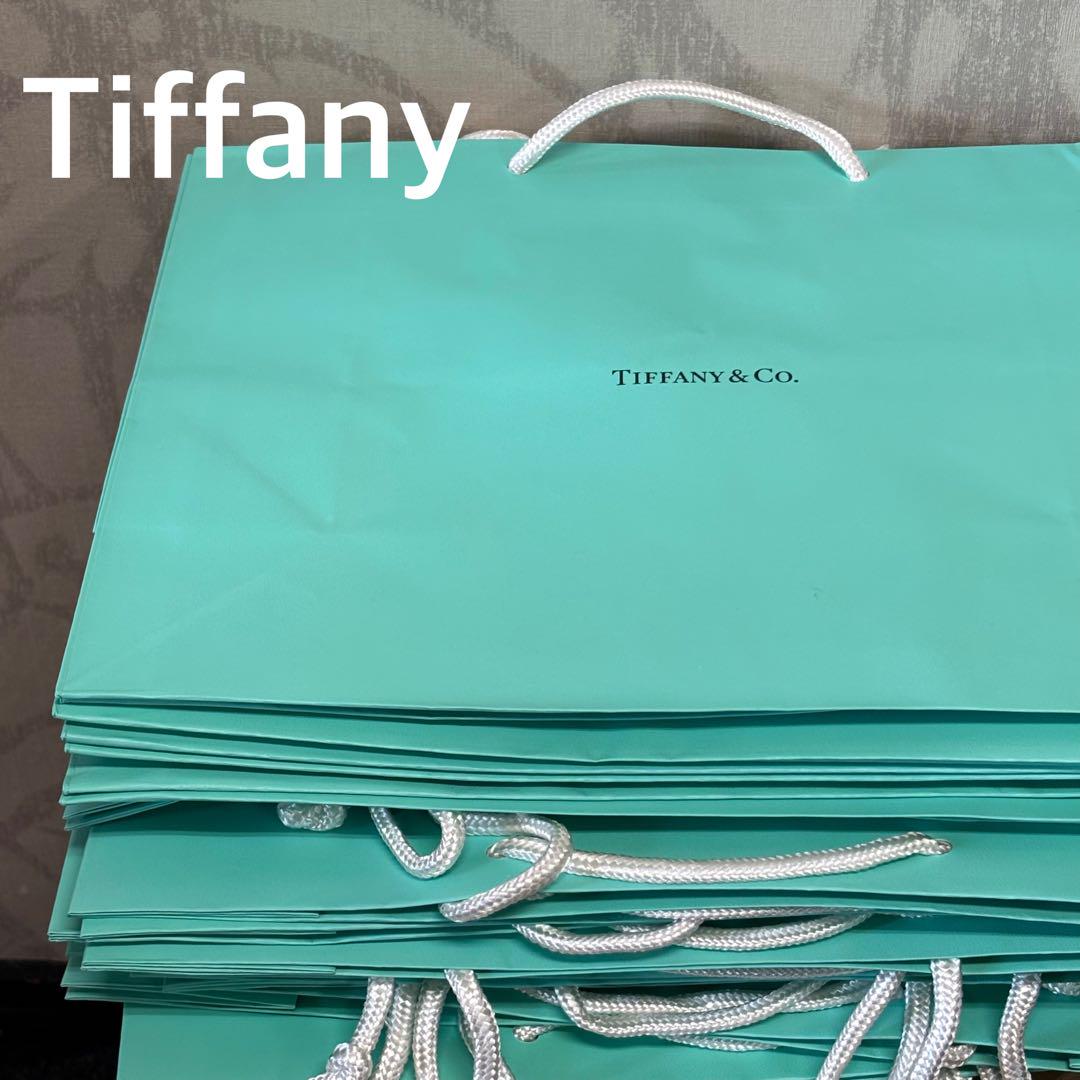 19枚　ティファニー　Tiffany & Co. ショッピングバッグ　紙袋 R