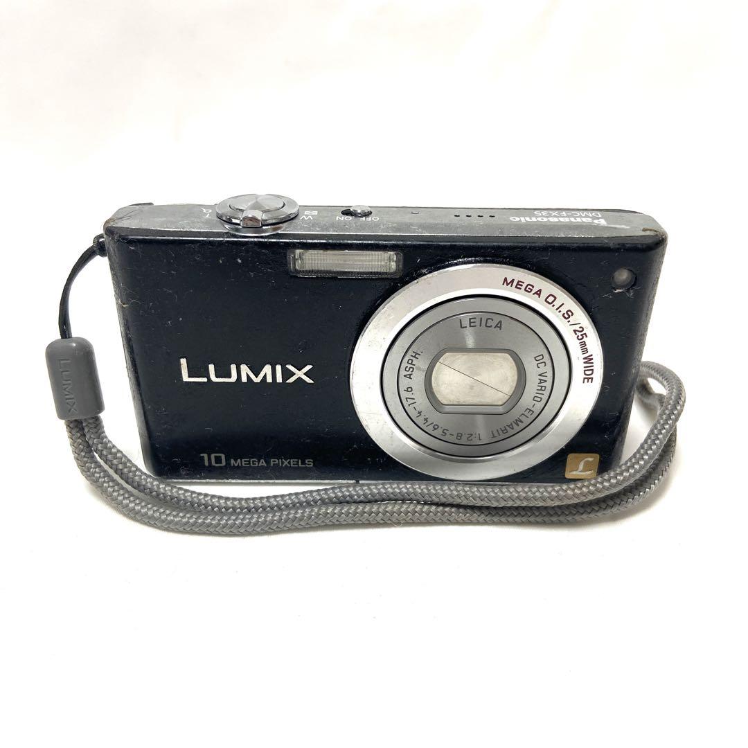 Lumix DMC-FX35 ジャンク パナソニック ルミックス DMC-FX35 ブラック デジカメ ジャンク