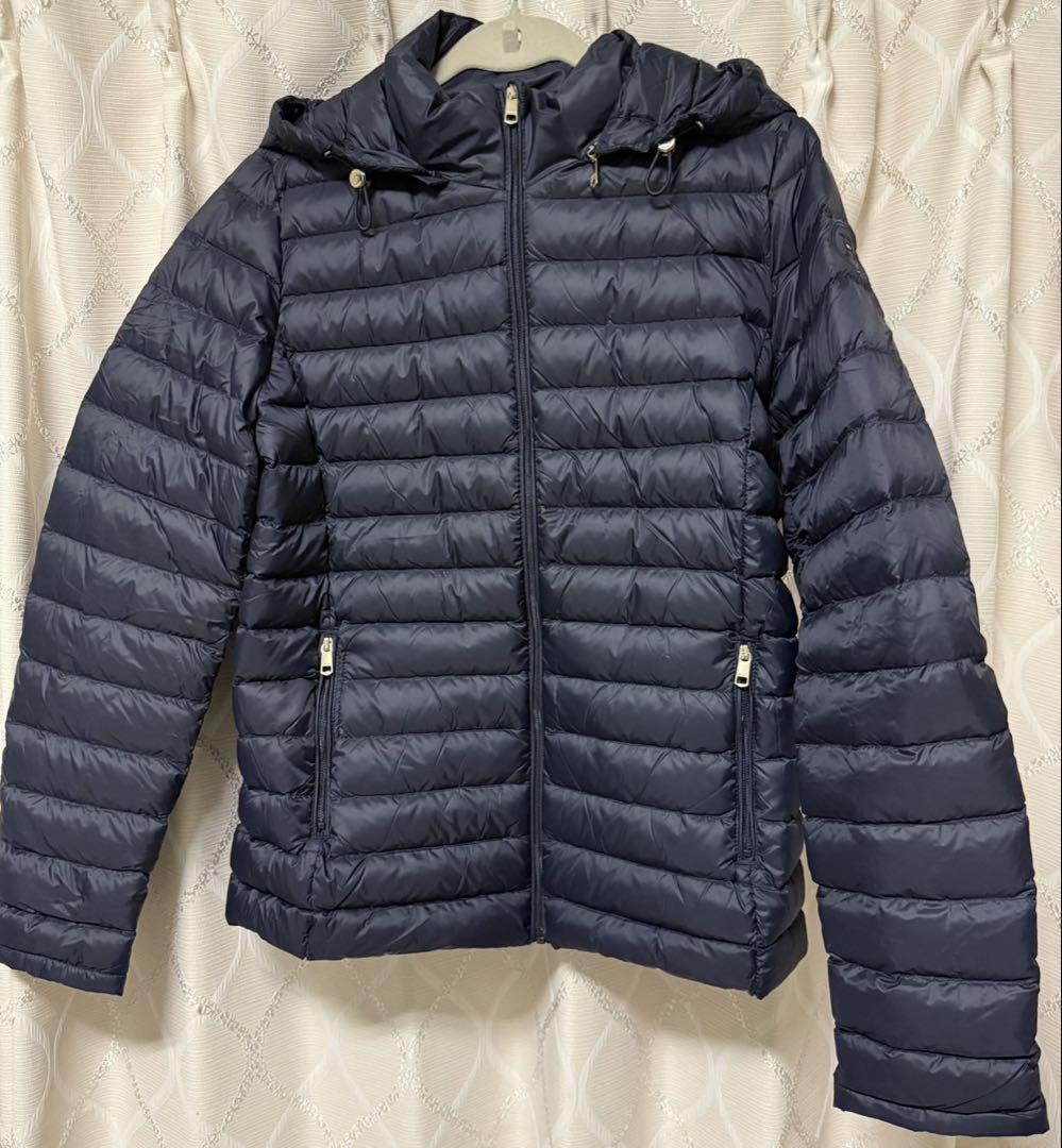 【新品】  ダウンジャケット M ネイビー レディース