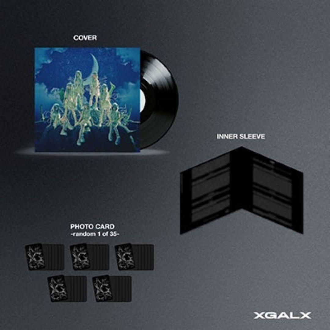 新品 XG 2ND MINI ALBUM AWE VINYL レコード