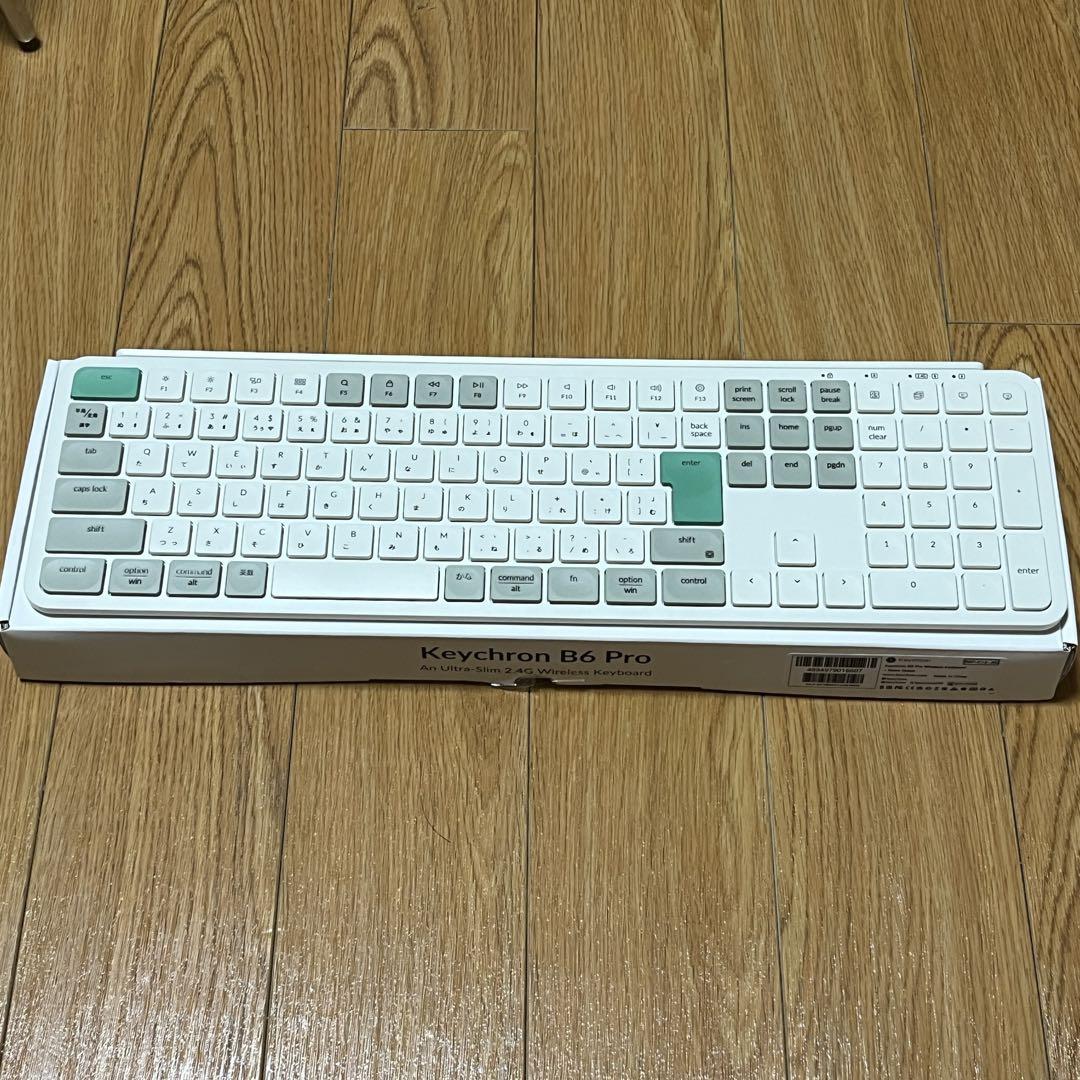 Keychron B6 Pro ウルトラスリム ワイヤレスキーボード JIS配列
