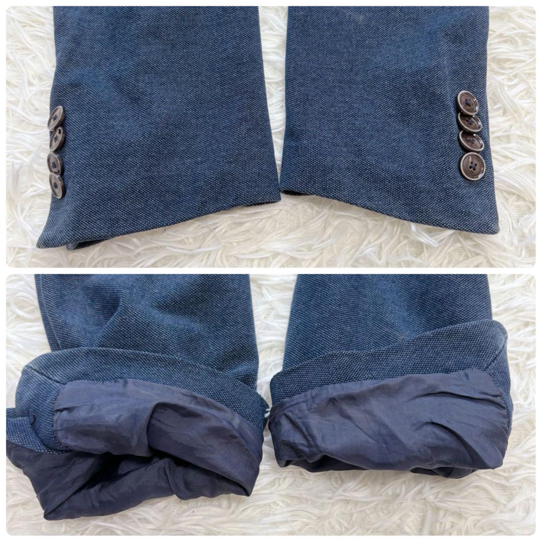 【美品】CIRCOLO アンコンジャケット ストレッチ デニム ウォッシャブル