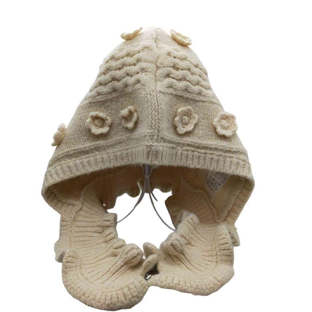 merry jenny メリージェニー おはなニットバラクラバ