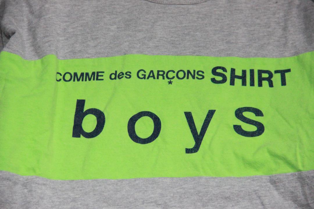 トップス COMME des GARCONS SHIRT boys t-shirt
