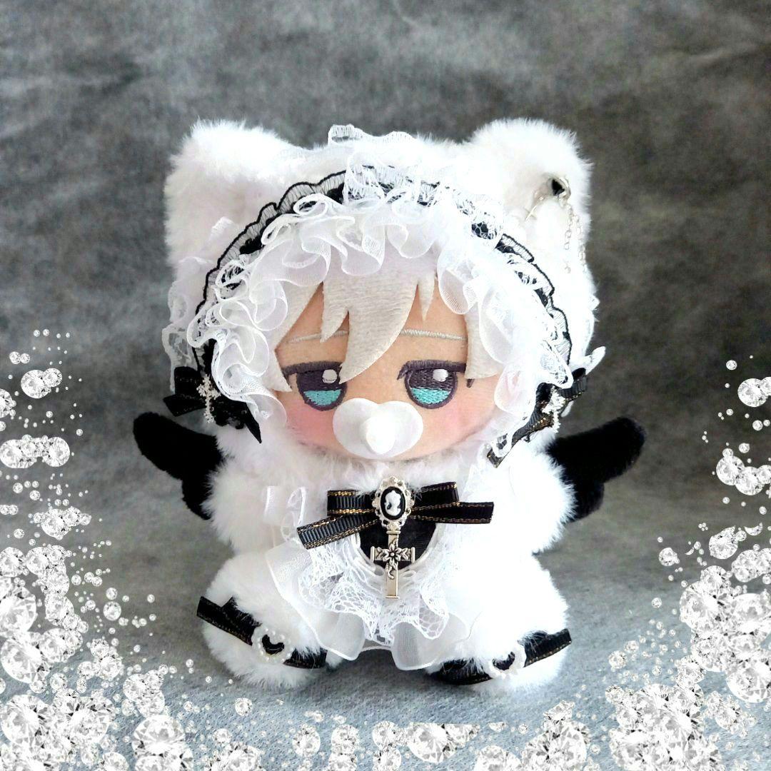 【ツイードおすわりねこ】 ぬい服/着ぐるみ 16㎝ 【ストラップ付き】あんスタ ツイードおすわりねこ】 ぬい服/着ぐるみ 16㎝ 【ストラップ付き