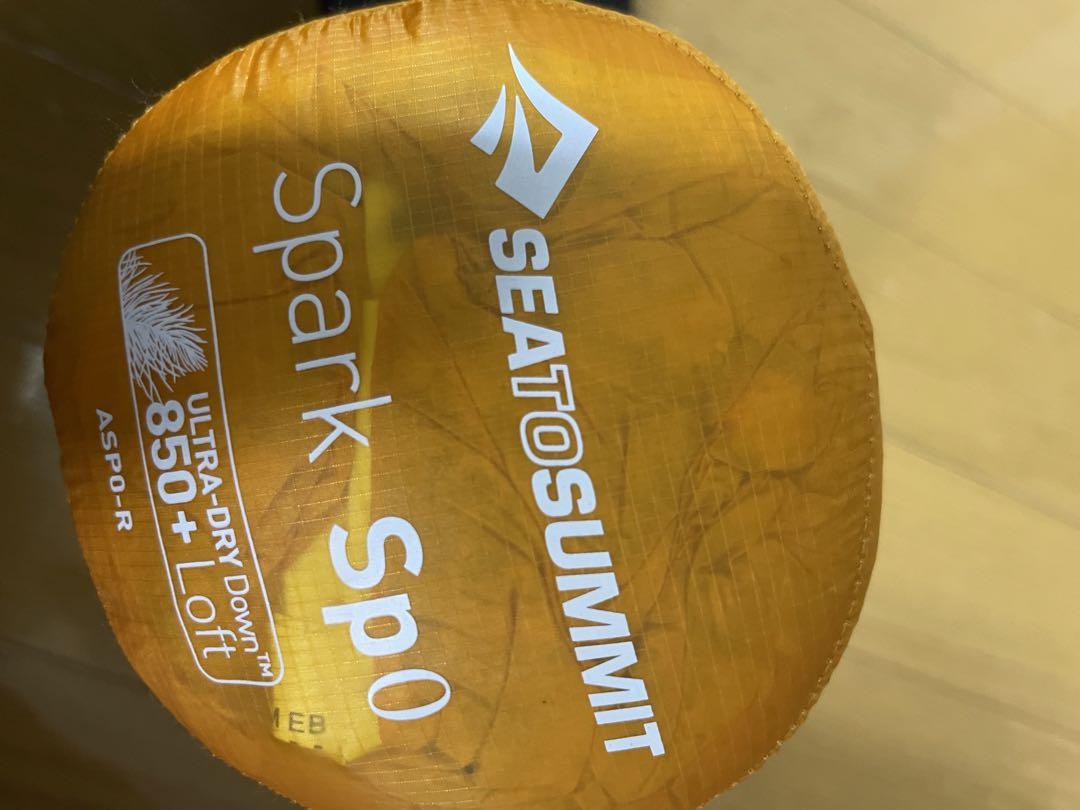 SEA TO SUMMIT　Spark Sp 0 シュラフ