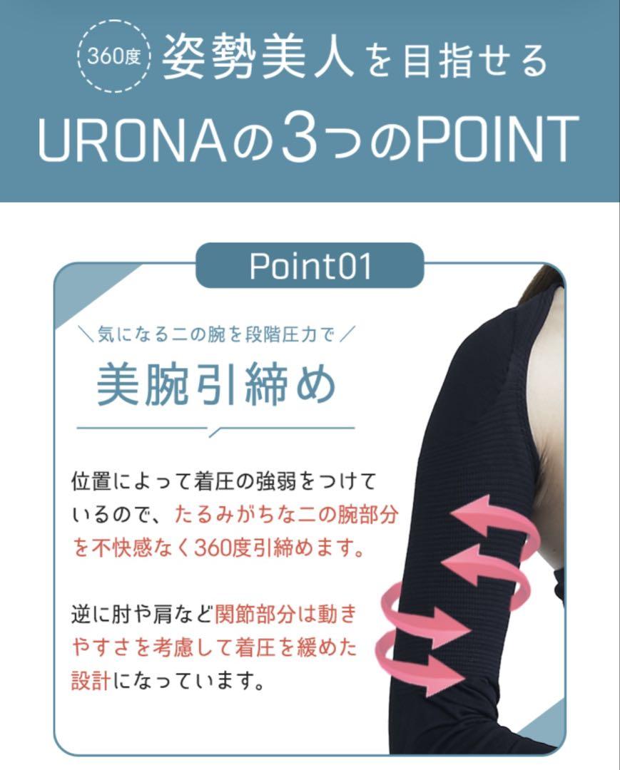 新品未使用 URONA ウローナ プリマキュット 二の腕サポーター