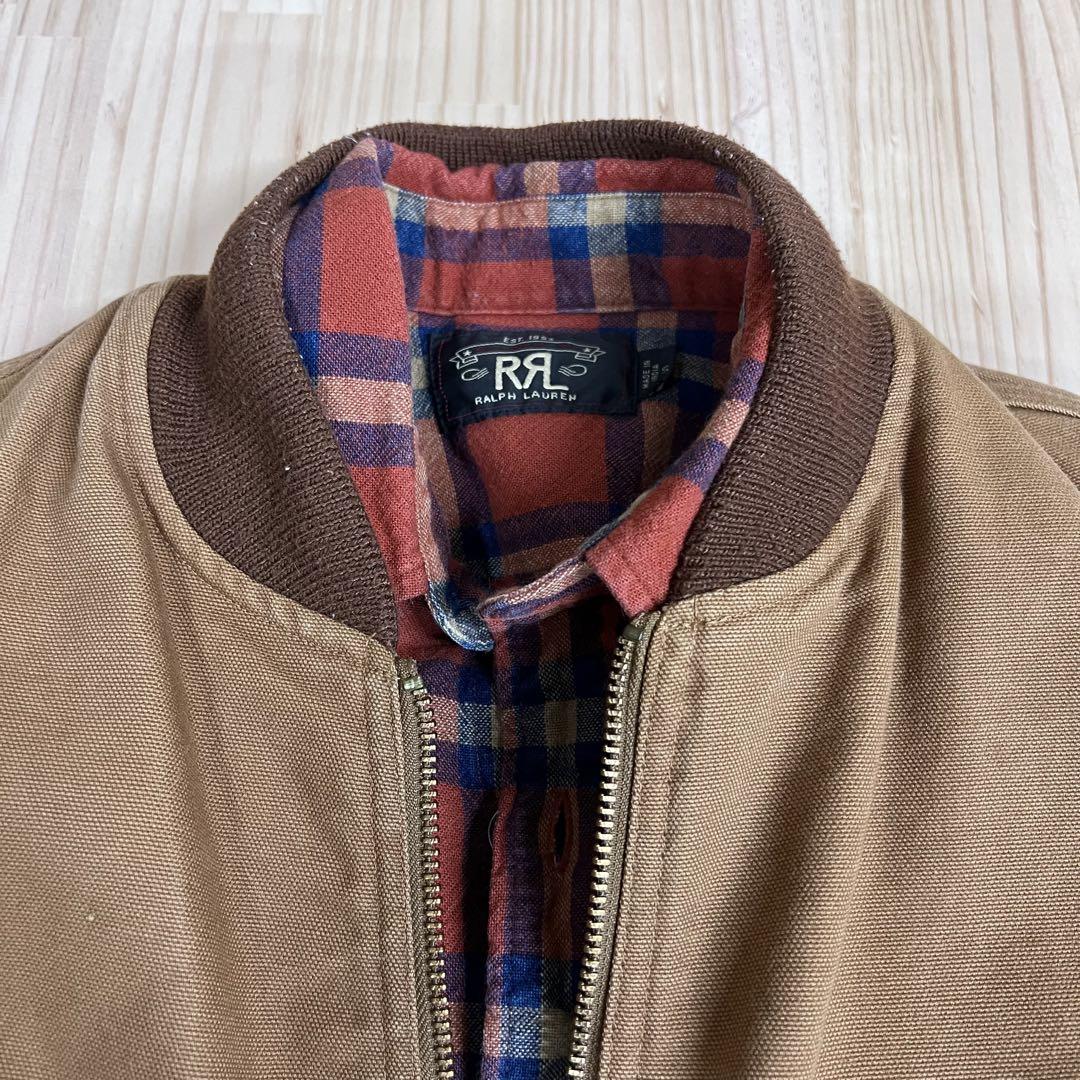 RRL ダブルアールエル ネルシャツ&リバーシブルワークベスト 画像2