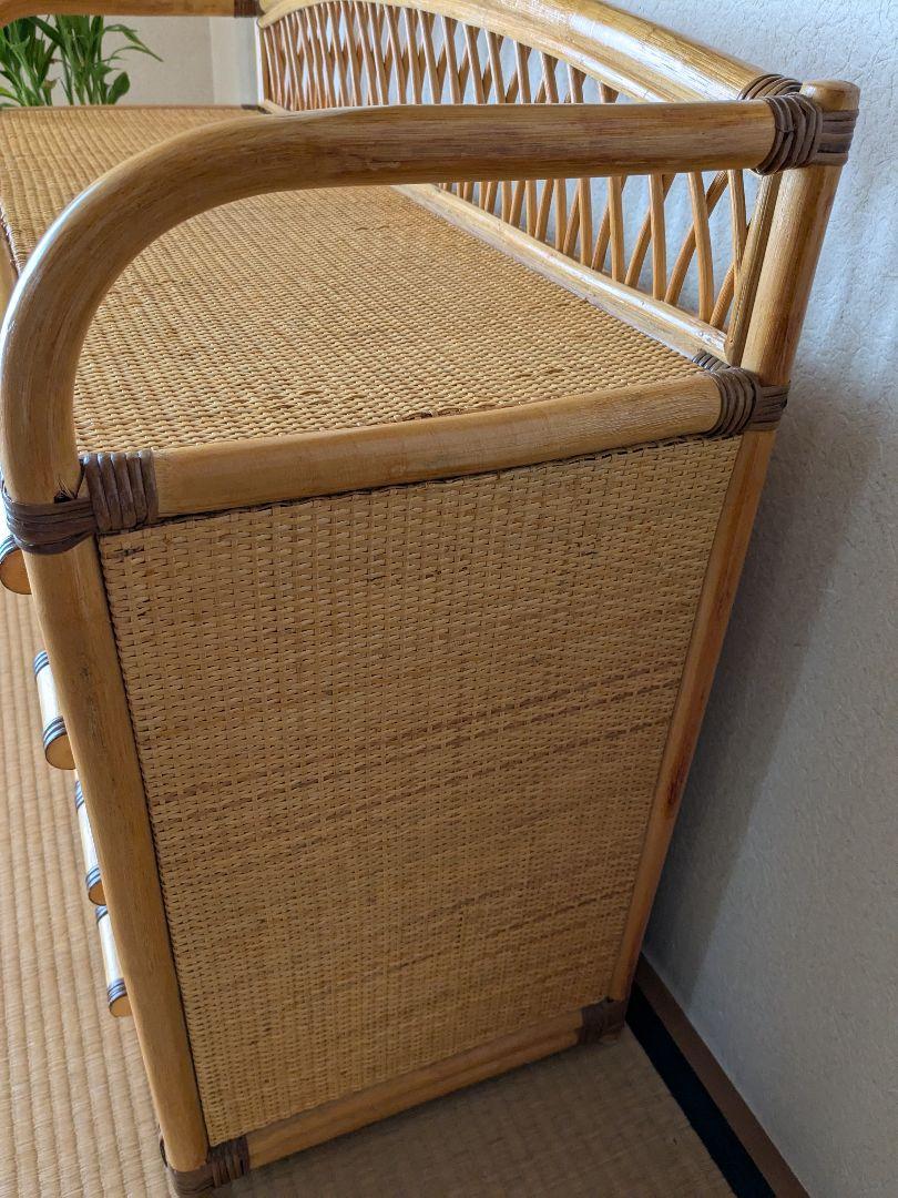 ラタンチェスト