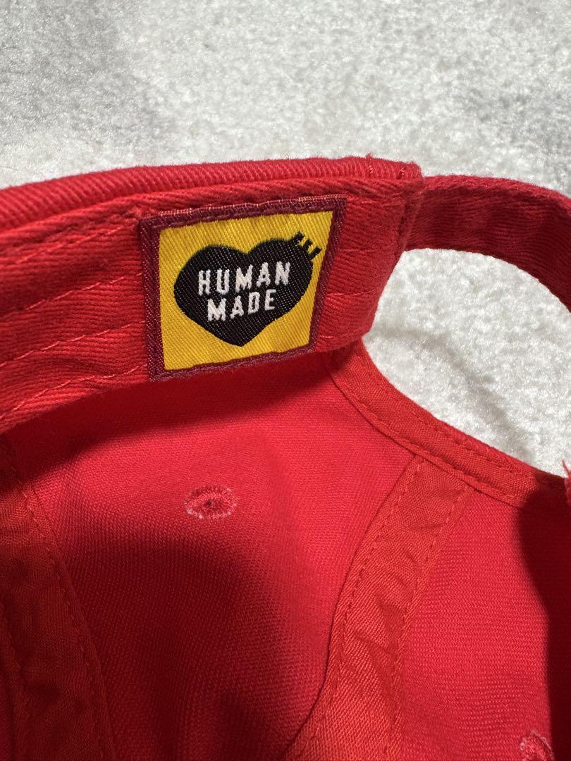 Human Made 赤 キャップ