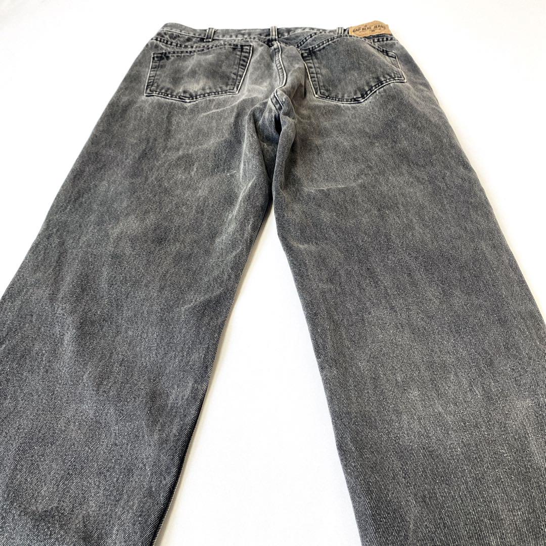 当日発送フォロー割　00’s OLD GAP ブラックデニム　W35 y2k