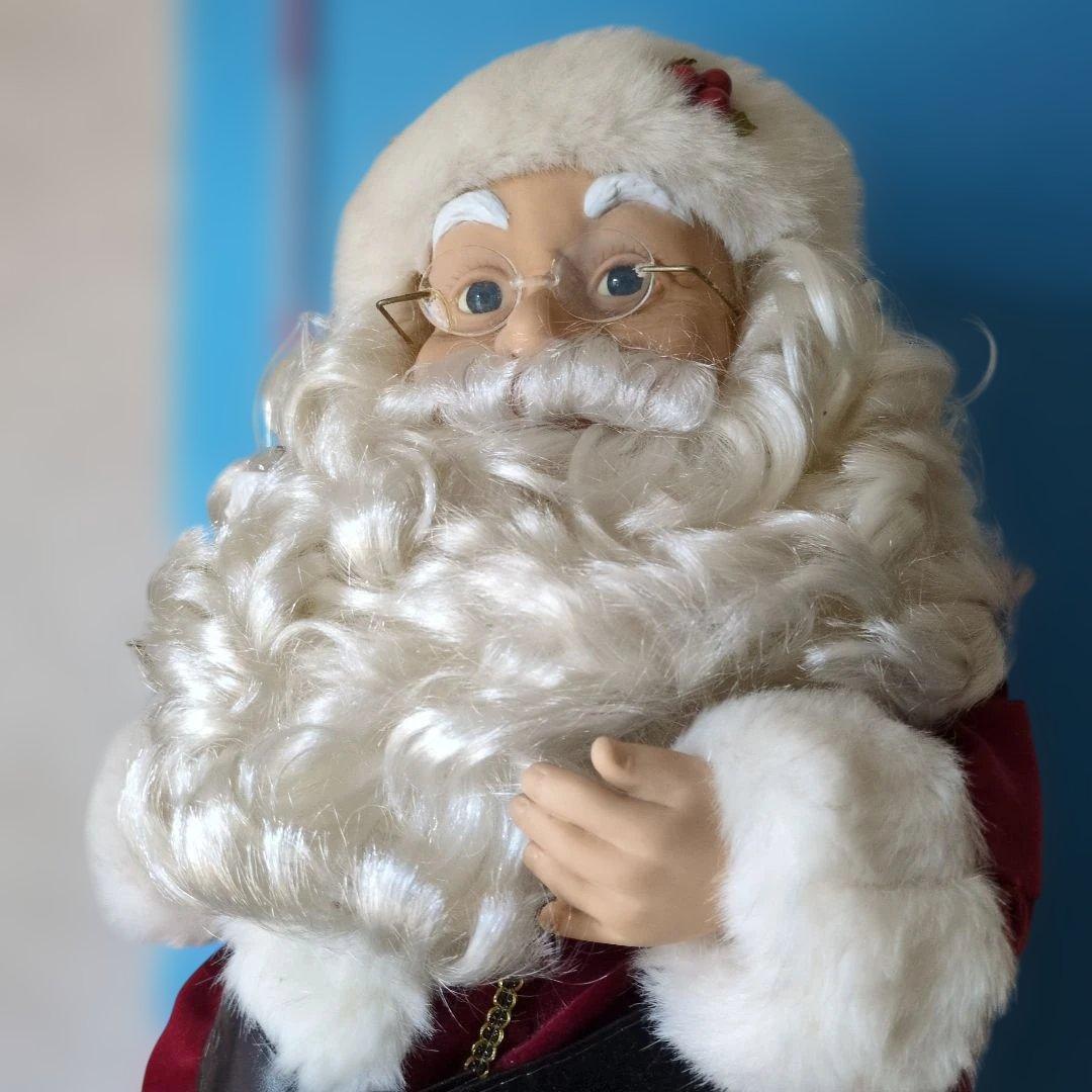 大っきな サンタクロース人形やや傷や汚れあり