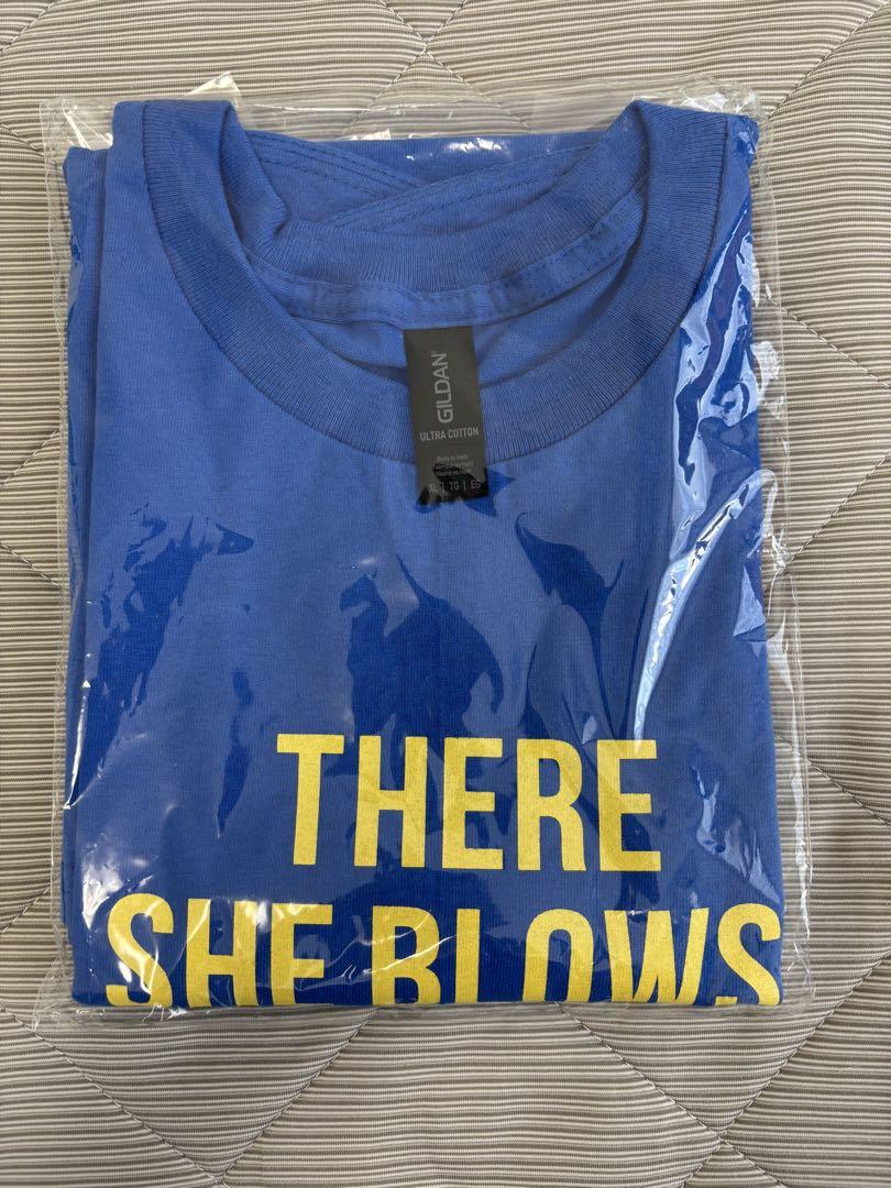 KUZIRA THERE SHE BLOWS Tシャツ
