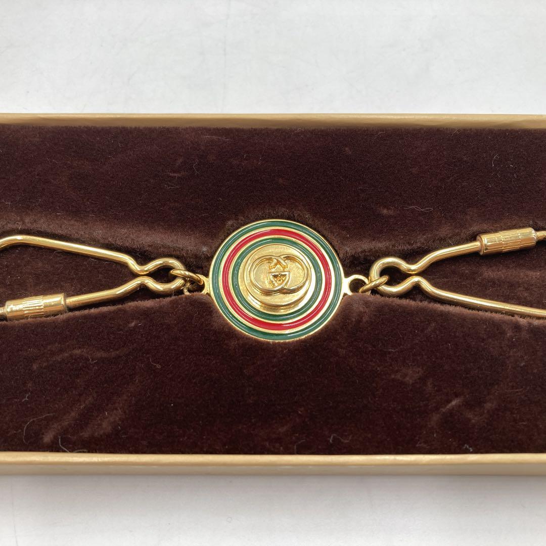 ⭐️美品⭐️GUCCI ゴールド キーホルダー ビンテージ シェリー