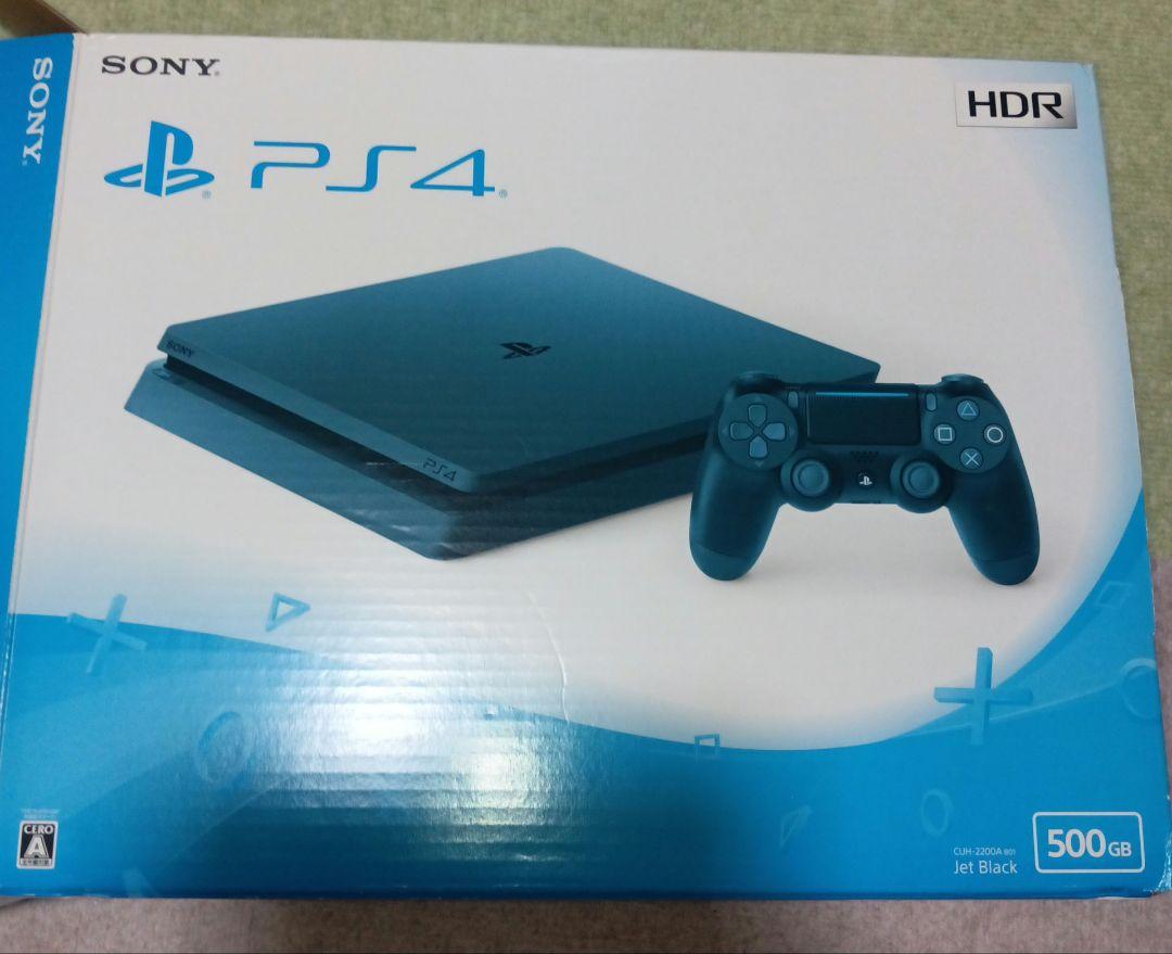 PlayStation4ジェットブラック500GBコントローラは付いてません
