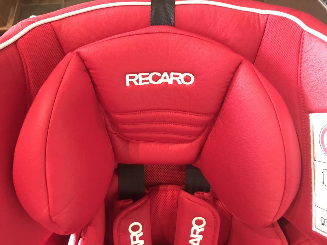 RECARO チャイルドシート ISOFIXスタートイクス赤