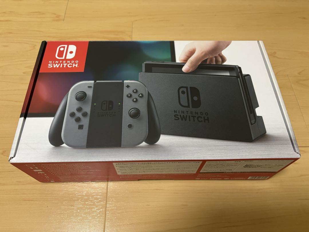 Nintendo Switch 本体 グレー ジョイコン付き