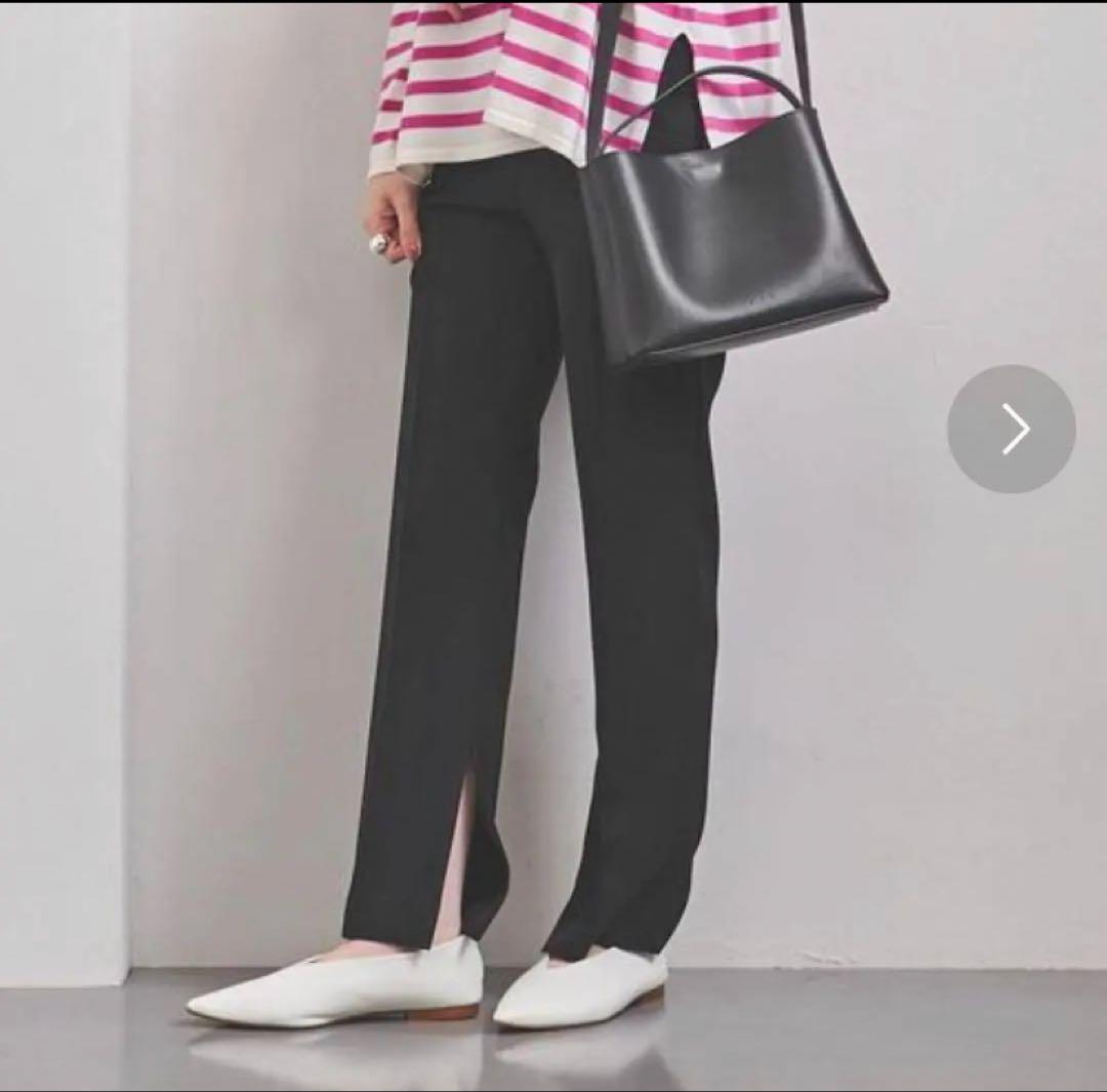 【UNITED ARROWS】サイドスリットパンツ