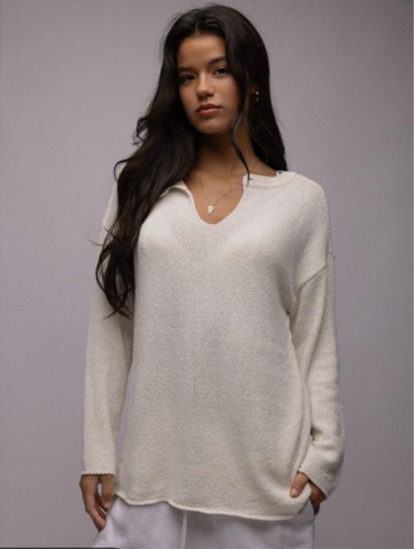 アリシアスタン Long Sleeve Knit Top/ニットトップス