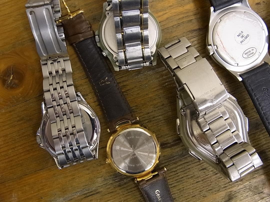 ジャンク　5本セット　シチズン　カシオ